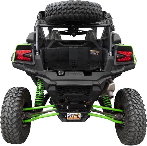 TUSK UTV BED CARGO RACK Black Powder for Kawasaki Teryx KRX 1000 Trail Edition 2022-2023 in Saudi Arabia
