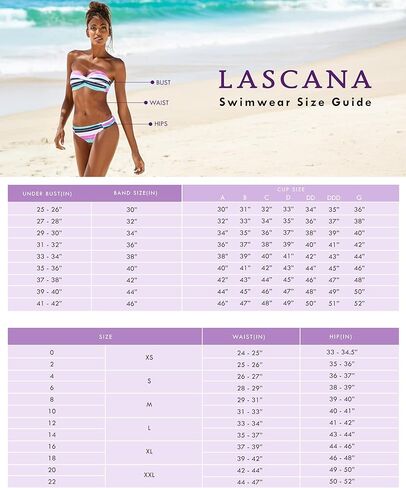 LASCANA Women's Floral Print Underwire Bikini Top in Saudi Arabia