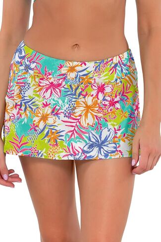 Sunsets Sporty Swim Skirt Women's Swimsuit Bikini Bottom (Ribbed Fabric) in Saudi Arabia