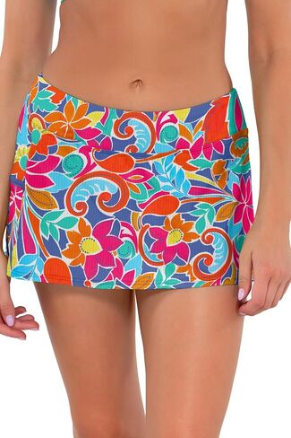Sunsets Sporty Swim Skirt Women's Swimsuit Bikini Bottom (Ribbed Fabric) in Saudi Arabia