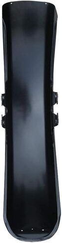TCMT Front Fender W/Trims & Tip Tip Light Assembly مجموعة من أجل Harley Touring Flht Electra Glide Classic 89-13 Road King Custom 04-06 Tri Glide Ultra Classic 09-13 Painted Black in Saudi Arabia