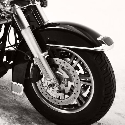 TCMT Front Fender W/Trims & Tip Tip Light Assembly مجموعة من أجل Harley Touring Flht Electra Glide Classic 89-13 Road King Custom 04-06 Tri Glide Ultra Classic 09-13 Painted Black in Kuwait