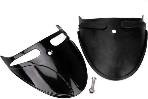 9016 Motorcycle Fender Extension Mud Flap Trim on Narrow Front Fenders For Harley Sportster FXST XL Dyna & FXR Chrome in Saudi Arabia