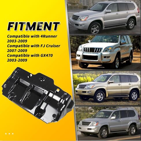 تحت غطاء محرك درع متوافق مع 2003-2009 4runner 2003-2009 GX470 2007-2009 FJ Cruiser Engine Splash Guards 51405-35101 in Kuwait