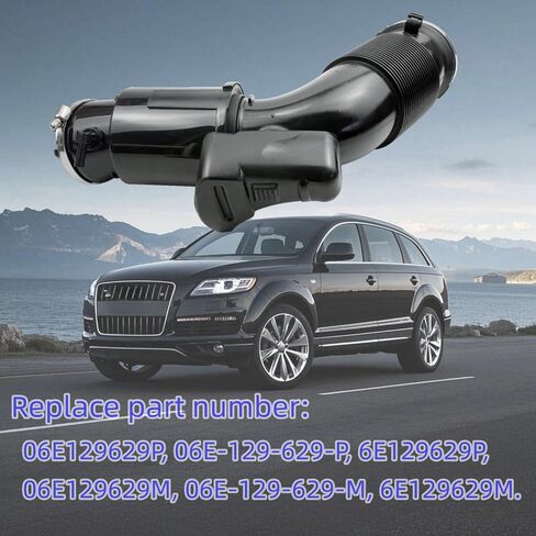 أنبوب خرطوم محرك الهواء المتوافق مع 2011-2015 Audi Q7 3.0L V6 البديل لـ 06E129629R 06E129629P 06E129629M in Kuwait