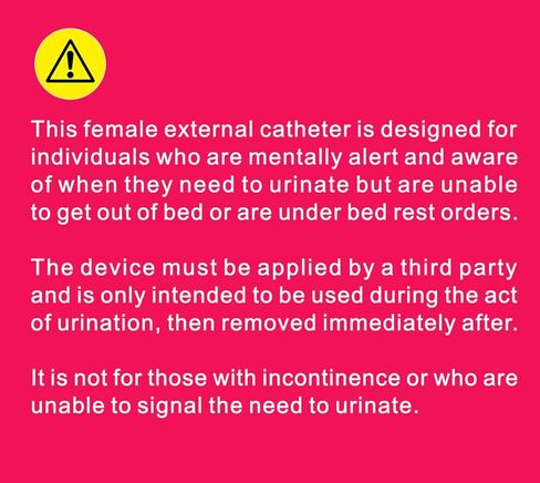 نظام جمع البول لاستخدام الإناث ، وسلس البول جامع جامع الاستشعار الحساسة غير الغازية ، القسطرة الخارجية الإناث- K12 in Kuwait