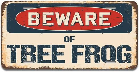 SignMission Beware of Tasmanian Devil Aluminum License Plate | License Plate 12" X 6" Fits Any Car, Truck, SUV, RV, or Trailer | Made in The USA in Saudi Arabia