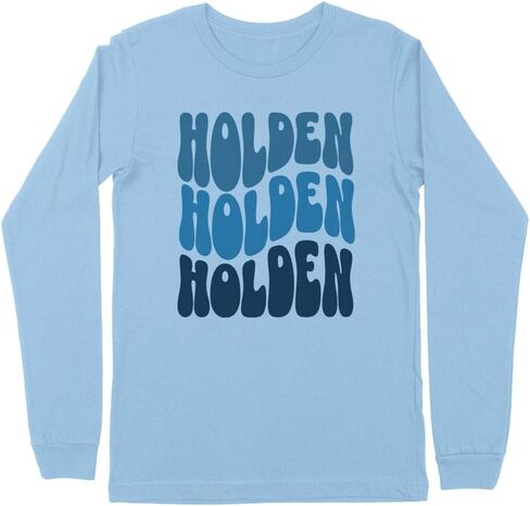 Wavy Holden Kids Long Sleeve T-Shirt Youth in Saudi Arabia