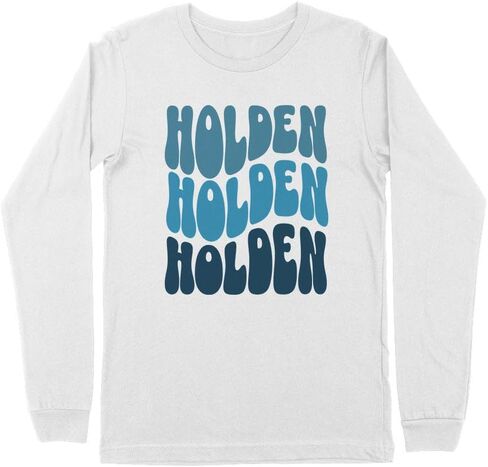 Wavy Holden Kids Long Sleeve T-Shirt Youth in Saudi Arabia