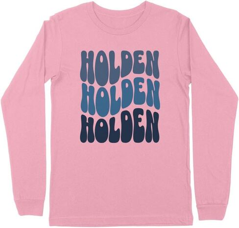 Wavy Holden Kids Long Sleeve T-Shirt Youth in Saudi Arabia