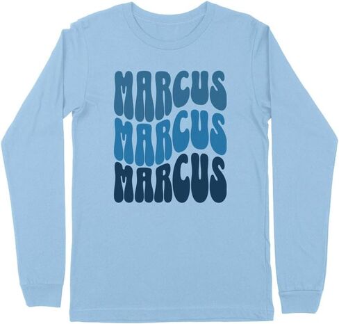 Wavy Marcus Kids Long Sleeve T-Shirt Youth in Saudi Arabia
