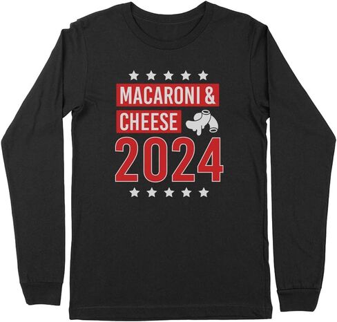 Macaroni and Cheese 2024 Kids Long Sleeve T-Shirt Youth in Saudi Arabia