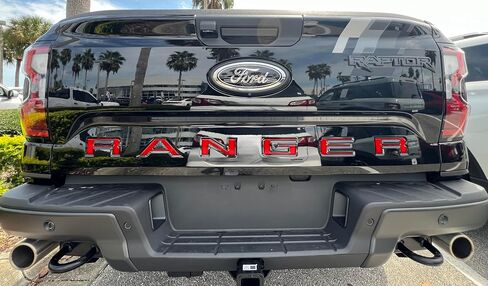 Tailgate Letter Inserts - Compatible with 2024-2025 Ford Ranger in Kuwait
