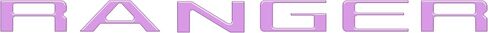 Tailgate Letter Inserts - Compatible with 2024-2025 Ford Ranger in Kuwait