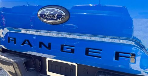 Eurosport Daytona- Compatible with 2024 Ranger Rear Bumper Letter Inserts (Matte Black) in Saudi Arabia