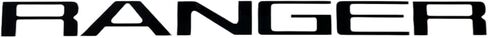 Eurosport Daytona- Compatible with 2024 Ranger Rear Bumper Letter Inserts (Matte Black) in Saudi Arabia