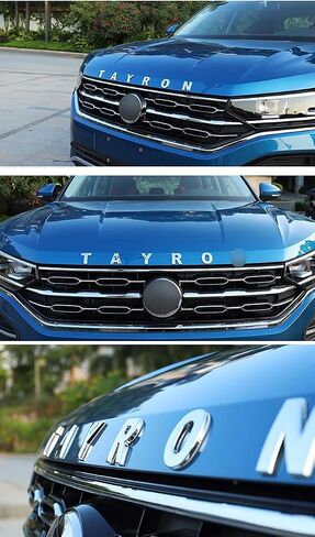 LZLRUN Big Size Custom Matte Metal Letters for Car and Mailbox House Decals Emblem Name Badge Kit (Black) in Saudi Arabia