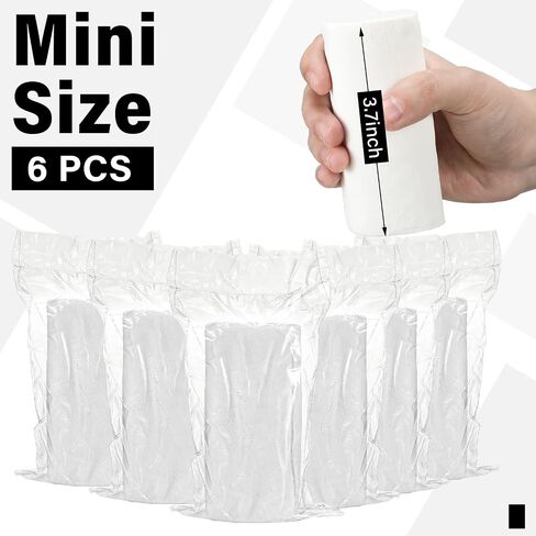12 Rolls Soft Toilet Paper Rolls Packable Camp Toilet Tissue Soft Travel Toilet Paper Coreless Travel Size Toilet Paper for Camping Hiking Outdoors in Saudi Arabia