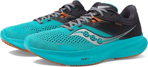 Saucony womens Ride 16 Sneaker, Fossil/Palm, 12.5 US in Saudi Arabia