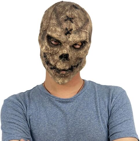 Scary Skull Mask Horror Hood Halloween Skelon Massk Cosplay Props in Kuwait