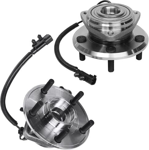 Detroit Axle-2 مراكز تحمل العجلات الأمامية لجيب 2007-2010 Wrangler [4-Wheel ABS] ، استبدال محمل عجلة Wrangler و Rangler Wheel و Assembly in Saudi Arabia