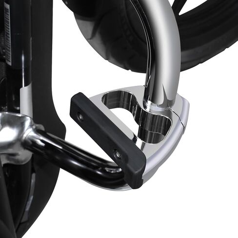 TCT-MOTORPARTS Chrome 1.25" Highway Engine Guard Toe Rests Fit For Harley Touring Road King Glide Softail Dyna XL in Saudi Arabia