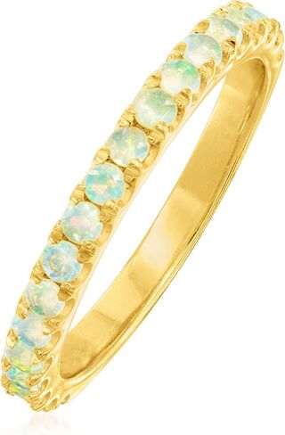 Ross-Simons Opal Ring in 18kt Gold Over Sterling in Saudi Arabia