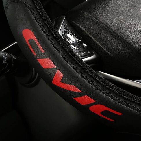 Leather Steering Wheel Cover Compatible with CR-V Universal Size in Kuwait