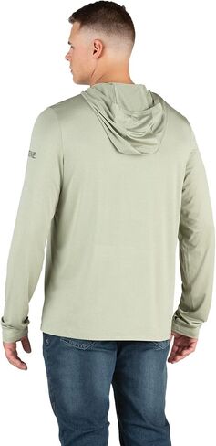 Berne Men's Long Sleeve UPF Sun Protection 50 Hoodie Shirt in Kuwait