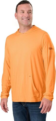 Berne Men's Long Sleeve UPF Sun Protection 50 Hoodie Shirt in Kuwait