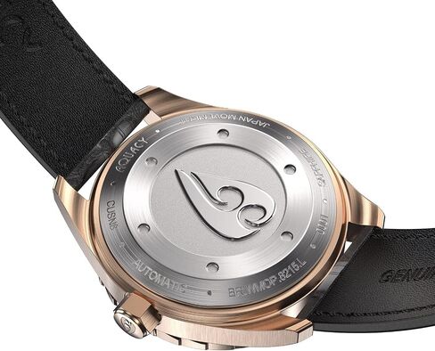 Aquacy Bronze CUSN8 MENM MENM OF PEARL WATTERATION AUTOMATION مع جلود 200 متر - مادة جلدية إيطالية in Saudi Arabia