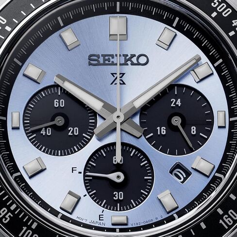 Seiko Men's SSC813 Prospex Solar Chronograph Watch, Blue, Sport Chronograph in Saudi Arabia