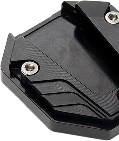 Heavy-Duty Motorcycle Kickstand Extension, Universal Fit, Black in Saudi Arabia