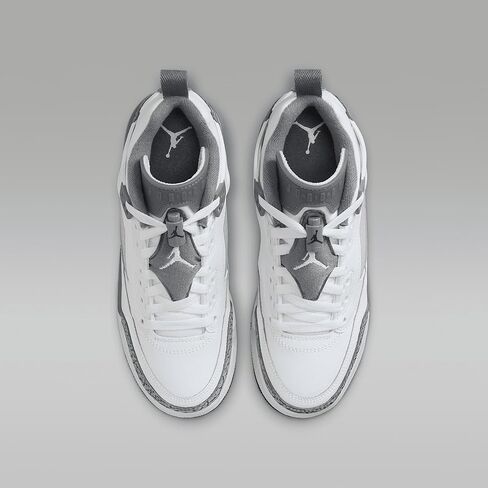 جوردان Spizike Low Big Kids 'أحذية (FQ3950-102 ، White/Anthracite/Wolf Gray/Cool Gray) in Saudi Arabia
