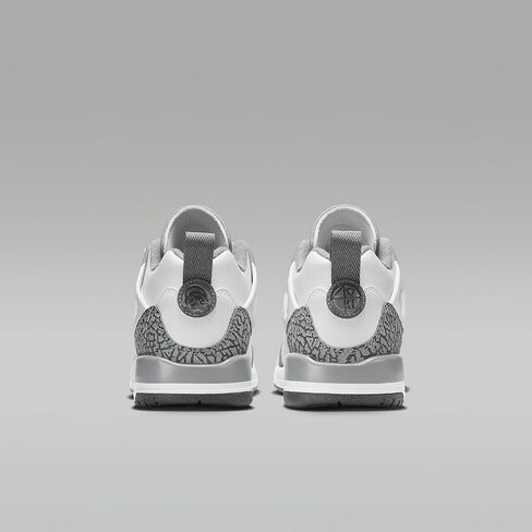 جوردان Spizike Low Big Kids 'أحذية (FQ3950-102 ، White/Anthracite/Wolf Gray/Cool Gray) in Saudi Arabia