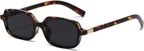 AIEYEZO Retro Rectangular Sunglasses for Women Fashion Square Sun Glasses Trendy Vintage Small Frame Shades in Saudi Arabia