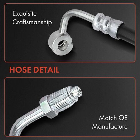 A-Premium Power Steering Hose Pressure Line Hose Assembly Compatible with Hyundai Accent 2000-2003 Dodge Verna 2004-2006 L4 1.5L in Saudi Arabia