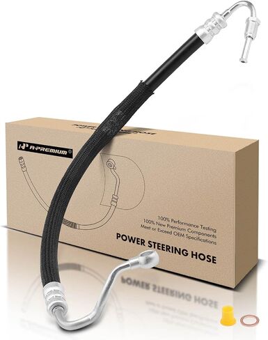 A-Premium Power Steering Pressure Hose Line Assembly Compatible with BMW E65 745i 745Li 2003-2005 750i 750Li 2006-2008 4.4L 4.8L in Saudi Arabia