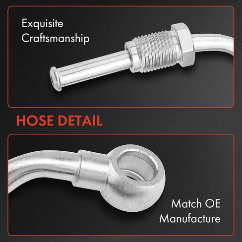 A-Premium Power Steering Pressure Hose Line Assembly Compatible with BMW E65 745i 745Li 2003-2005 750i 750Li 2006-2008 4.4L 4.8L in Saudi Arabia