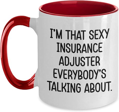 Insurance Adjuster Quotes Funny Coffee Mug Gifts from Friends to Insurance Adjuster Birthday Unique in Saudi Arabia