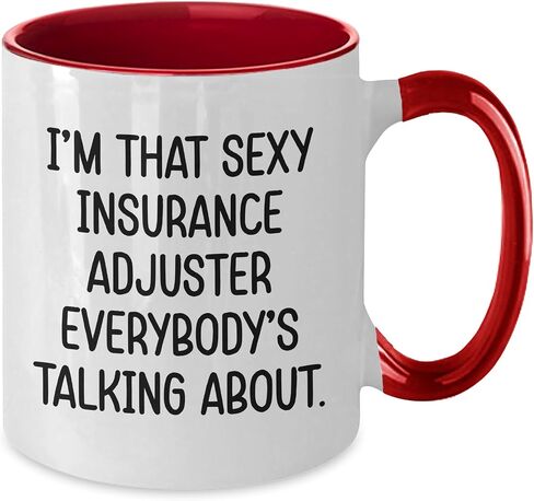 Insurance Adjuster Quotes Funny Coffee Mug Gifts from Friends to Insurance Adjuster Birthday Unique in Saudi Arabia