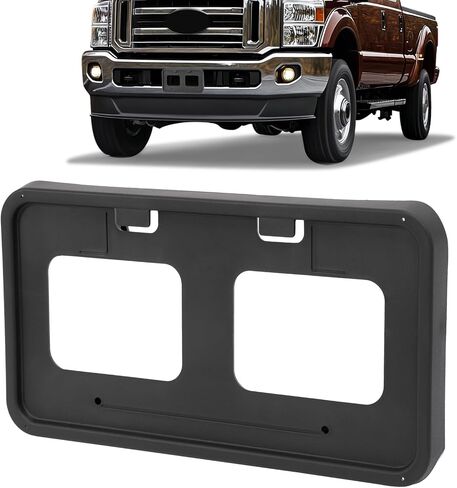 Front License Plate Bracket Holder Compatible with 2011-2016 Ford F250 F350 F450 F550 Super Duty Replacement for BC3Z-17A385-AA FO1068131 Bumper License Plate Tag Mounting Frames in Saudi Arabia