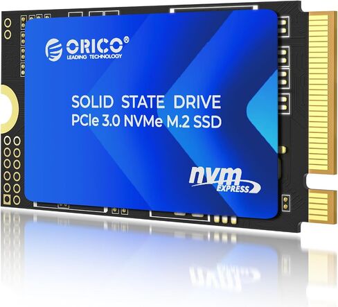 Orico M.2 2242 NVME SSD 1TB ، PCIe 3.0 مع سرعة قراءة 3100 ميجابايت/ثانية ، TLC NAND ، بالوعة حرارة نحاسية لأجهزة الكمبيوتر المحمولة ، أجهزة الكمبيوتر المصغرة ، أجهزة إنترنت الأشياء ، ومحركات DIY الخارجية - J10-2242 in Saudi Arabia