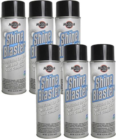 HI-TECH Shine Blaster II Tire Shine Spray (6) in Kuwait