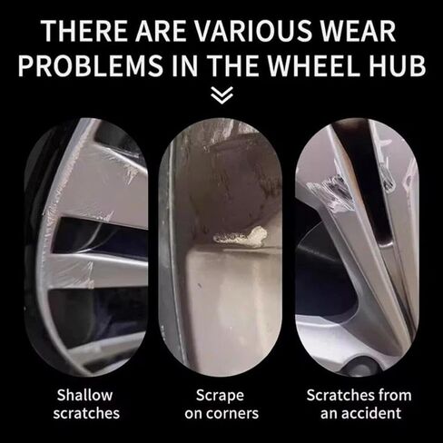 طلاء إصلاح عجلات الخدش-معجون ملاءمة محور 80G مع الإسفنج ، يزيل الخدوش ويعيد الانتهاء من اللمعان العالي in Kuwait