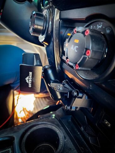 لوحة القيادة 4 Runner Mount | يناسب الجنرال الخامس 2014-2024 | 1 "كرة متوافقة مع RAM لـ Dashboard Cubby | إكسسوارات Smash Smash in Saudi Arabia