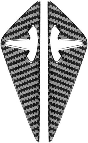 for Tesla Tesla Modelx Interior Modification Parts Carbon Fiber Center Control Instrument Air Vents Decorative Patches (Window Lift Button faceplate) in Saudi Arabia