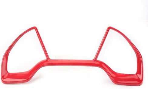 CNINBA13 Auto Red Dashboard Discorative Frame Front Console Cover Veh Air Cover trim for Honda Civic 10th Gen 2016 2017 2018 in Saudi Arabia