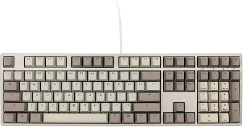 لوحة مفاتيح ميكانيكية Ducky Origin Vintage Double Shot PBT (Cherry MX Blue) in Saudi Arabia
