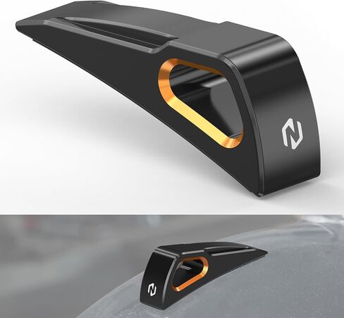 Orange Front Fender Trim Front Mudguard Trim Billet Aluminum Compatible with Harley Electra Glide Police FLHTP 2017-2018, Road Glide FLTRX 2017-2024, Road King FLHR 2017-2022, See Fitment in Saudi Arabia